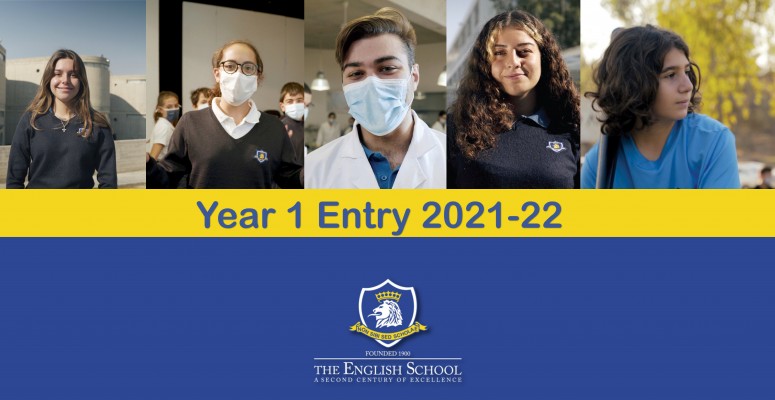 Year 1 Entry 2021-22